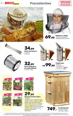 Pogląd oferty "Brico Marché gazetka - Wiosna" - ważna od 04.03.2026 | Strona: 59 | Produkty: Kapelusz, Nasiona, Dywan, Siatka