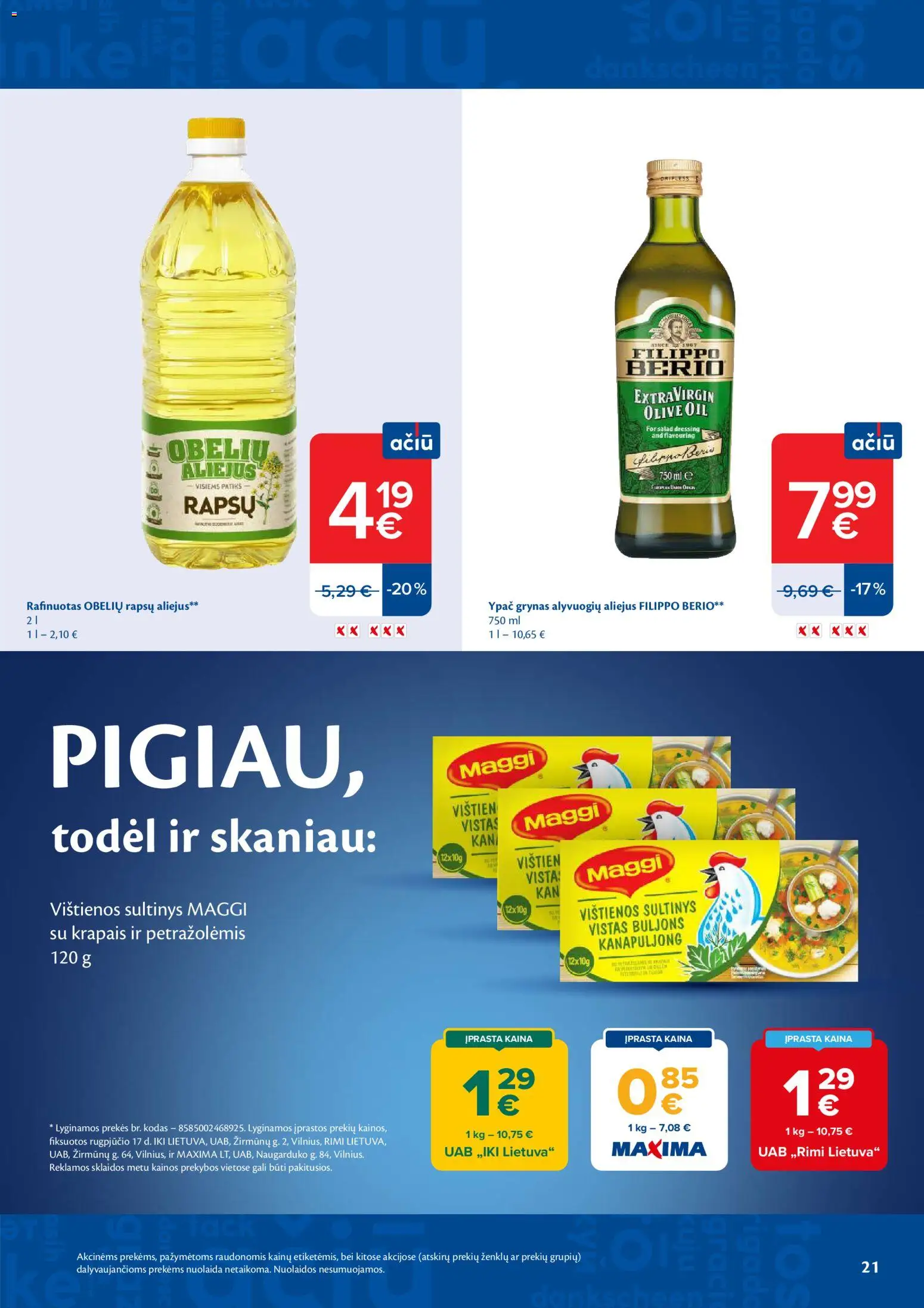 MAXIMA akcijos nuo 2026.08.25 | Puslapis: 21