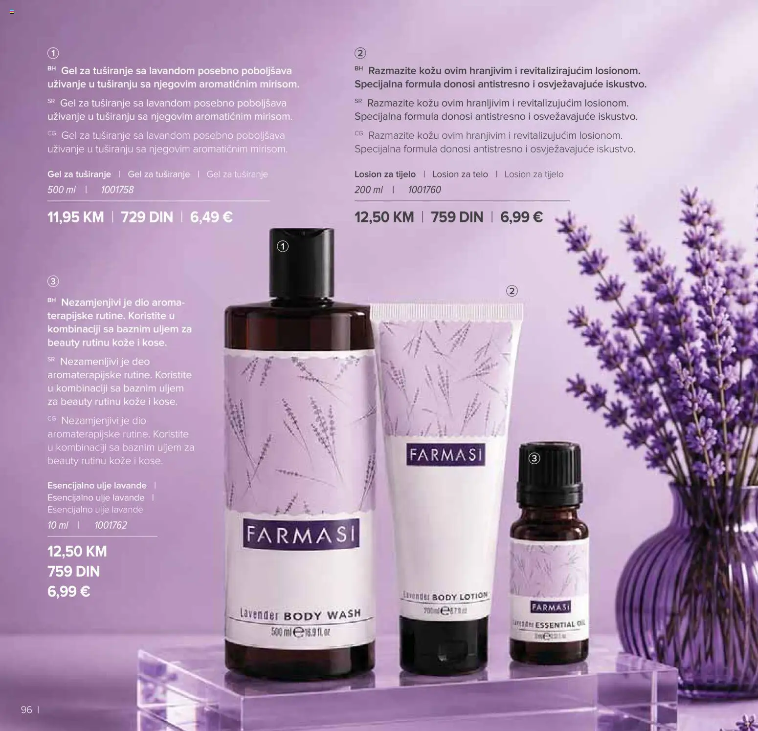 Farmasi katalog - važi od 01.09.2026 | Strana: 96