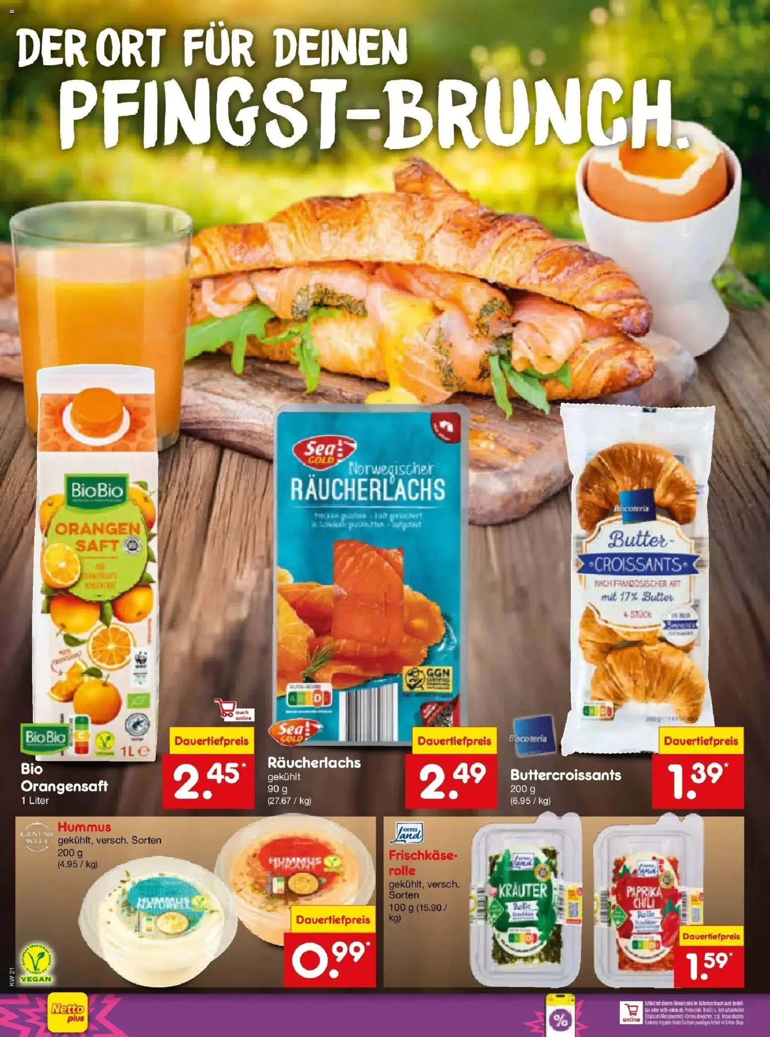 Netto Marken-Discount Prospekt Stemwede-Dielingen	 – gültig ab 17.05.2026 | Seite: 39 | Produkte: Butter, Orangen, Paprika, Saft