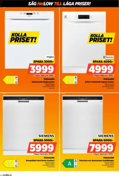 Power erbjudanden - Förhandsvisning av reklamblad från butik Power aktuell från 22/06/2026 | Sida: 54 | Produkter: Diskmaskin, Såg, Kuvert