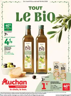 Auchan - Prévisualisation de Auchan Sélection bio supers valide à partir de 05.05.2026