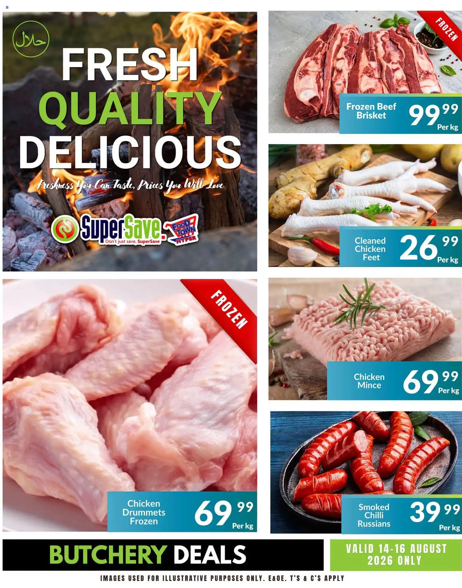New Super Save catalogue – valid from 16/08/2026 | Page: 11 | Products: Frozen chicken, Chicken, Beef, Chilli