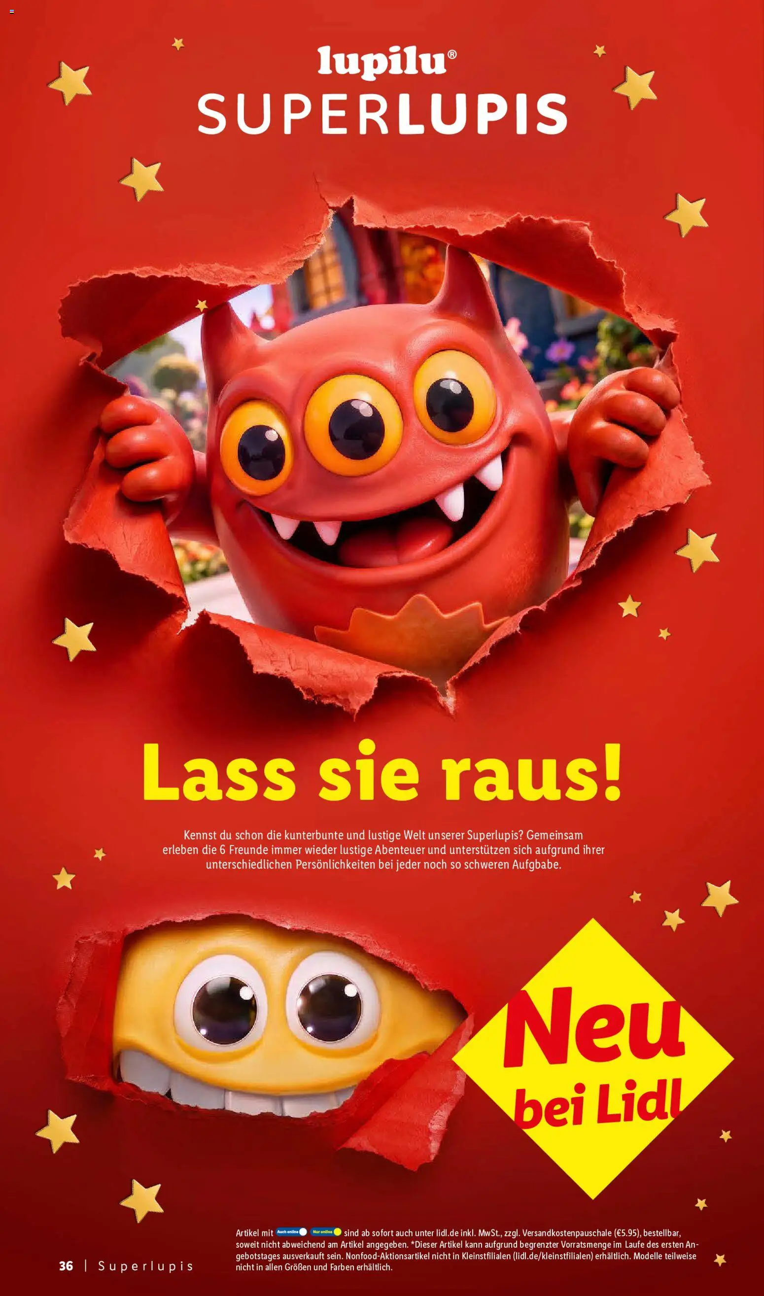 Lidl Spielwarenmagazin – gültig ab 19.10.2026 | Seite: 36