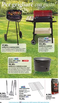 Anteprima del volantino Ipercoop volantino Aria Aperta Lombardia valido a partire dal 07.04.2026 | Pagina: 10 | Prodotti: Ripiano, Barbecue, Spatola, Ciotola
