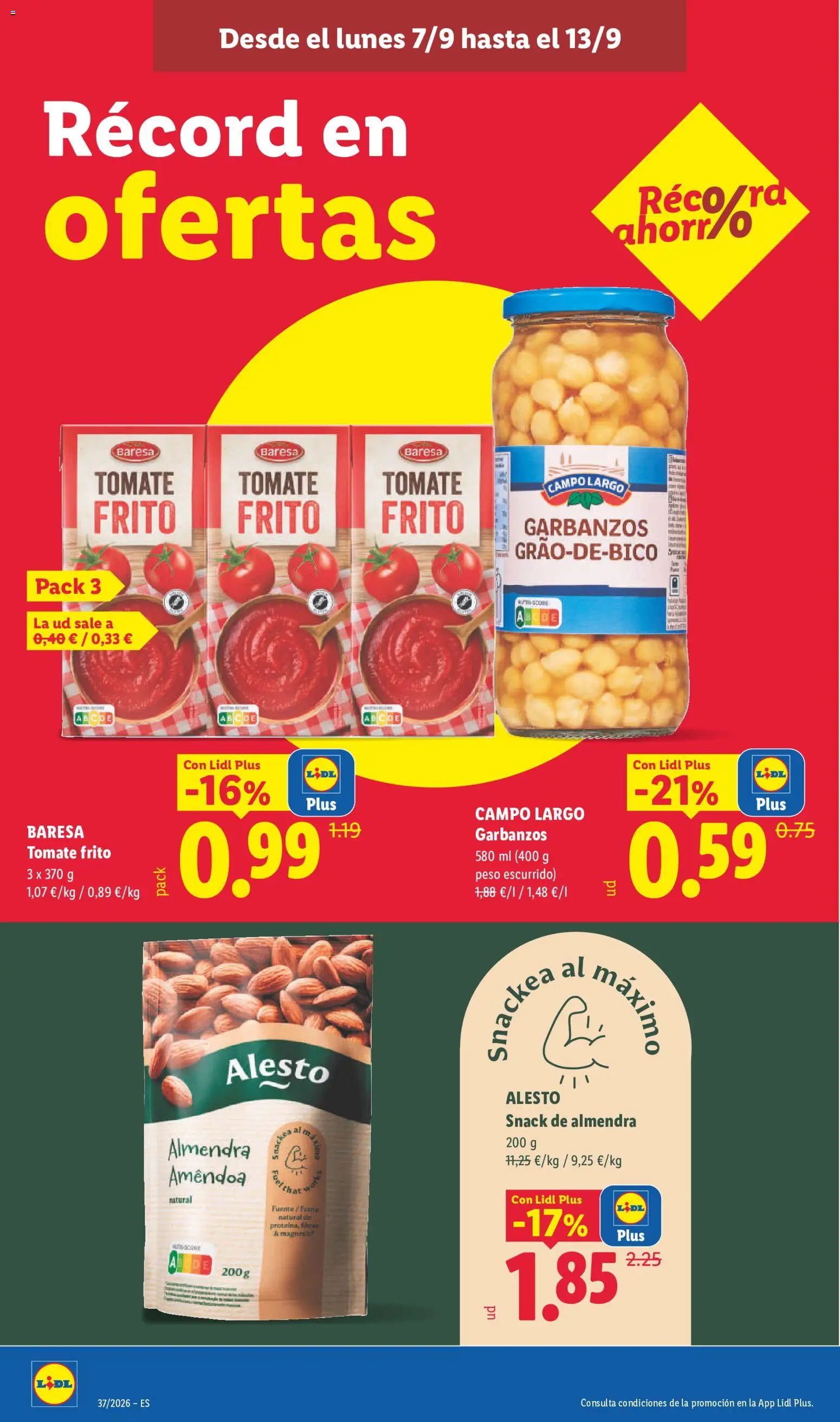 Lidl folleto │ válido desde el 07/09/2026 | Página: 24 | Productos: Tomate, Peso