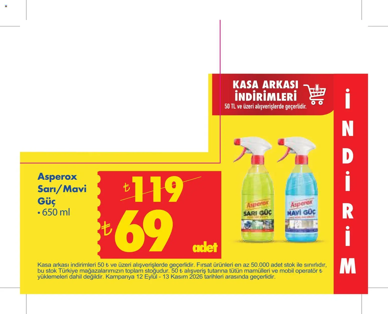 Şok Market Katalog - 09 Eylül 2026 tarihinden itibaren geçerlidir | Sayfa: 6 | Ürünler: Kasa