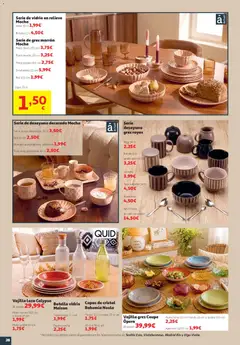 Vista previa Alcampo folleto válido desde el 08/10/2026 | Página: 28 | Productos: Postre, Café, Vasos, Vajilla