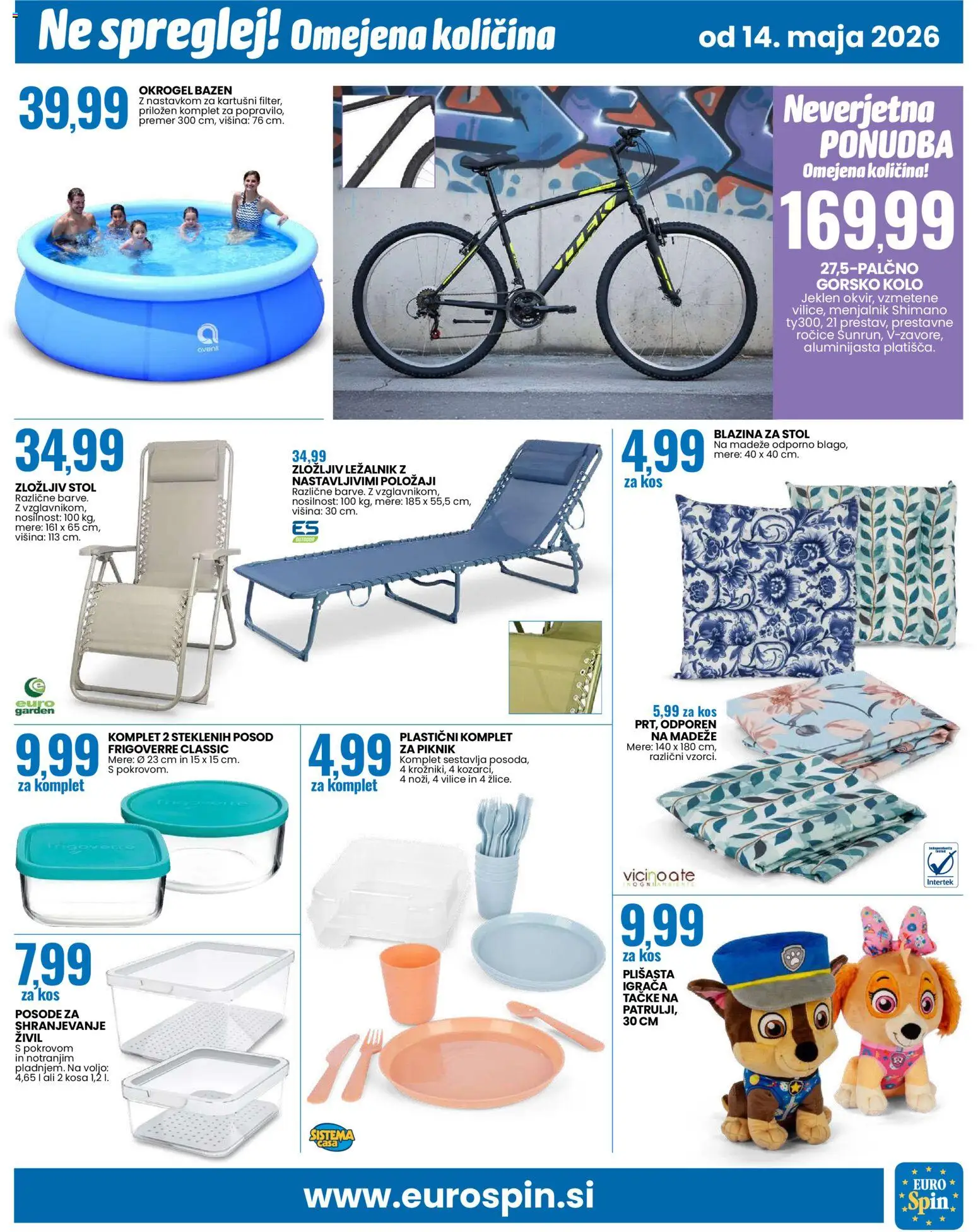 Novi Eurospin katalog ponudbe – veljaven od 14.05.2026 | Stran: 15