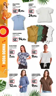 Anteprima del volantino Ipercoop volantino Saldi D'Estate Piemonte valido a partire dal 04/07/2026 | Pagina: 6 | Prodotti: Camicia, Blusa, Polo
