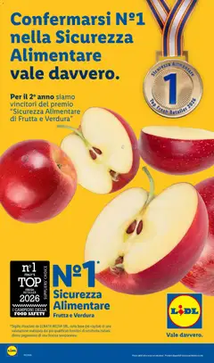 Anteprima del volantino Sicurezza Alimentare Frutta e Verdura, Sicurezza Alimentare Frutta e Verdura valido a partire dal 22/10/2026 | Pagina: 6 | Prodotti: Frutta, Top
