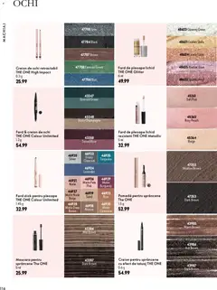Ofertele Oriflame valabile de la 30.09.2026 | Pagină: 116 | Produse: Ochi, Grey, Creion de ochi, Black