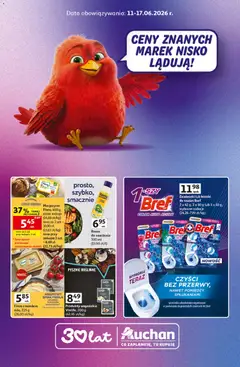 Pogląd oferty "Auchan gazetka - Znane Marki Hipermarket" - ważna od 11.06.2026