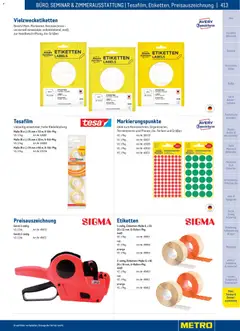 Metro angebote Gastro Non-Food Katalog ab 01.01.2026 gültig | Seite: 413 | Produkte: Bekleidung, Eis