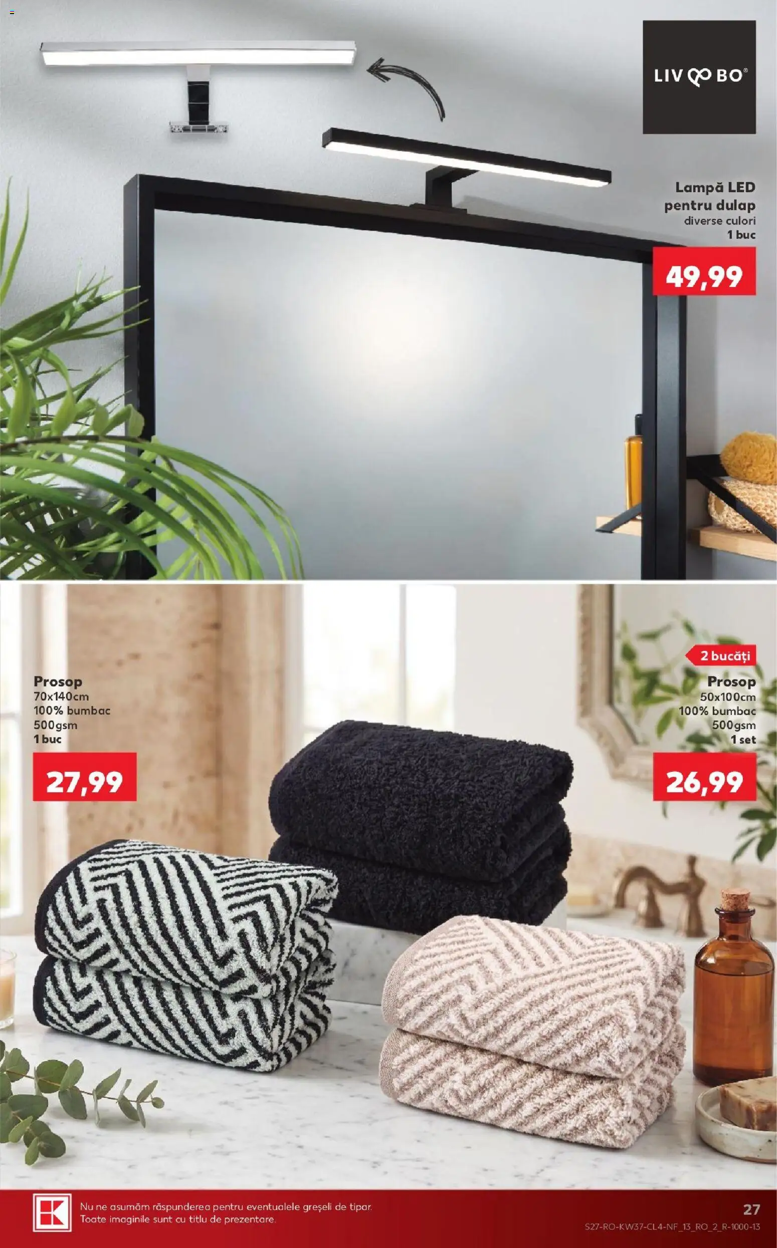 Noul catalog Kaufland – valabil de la 09.09.2026 | Pagină: 27 | Produse: LED, Lampă, Lampa led