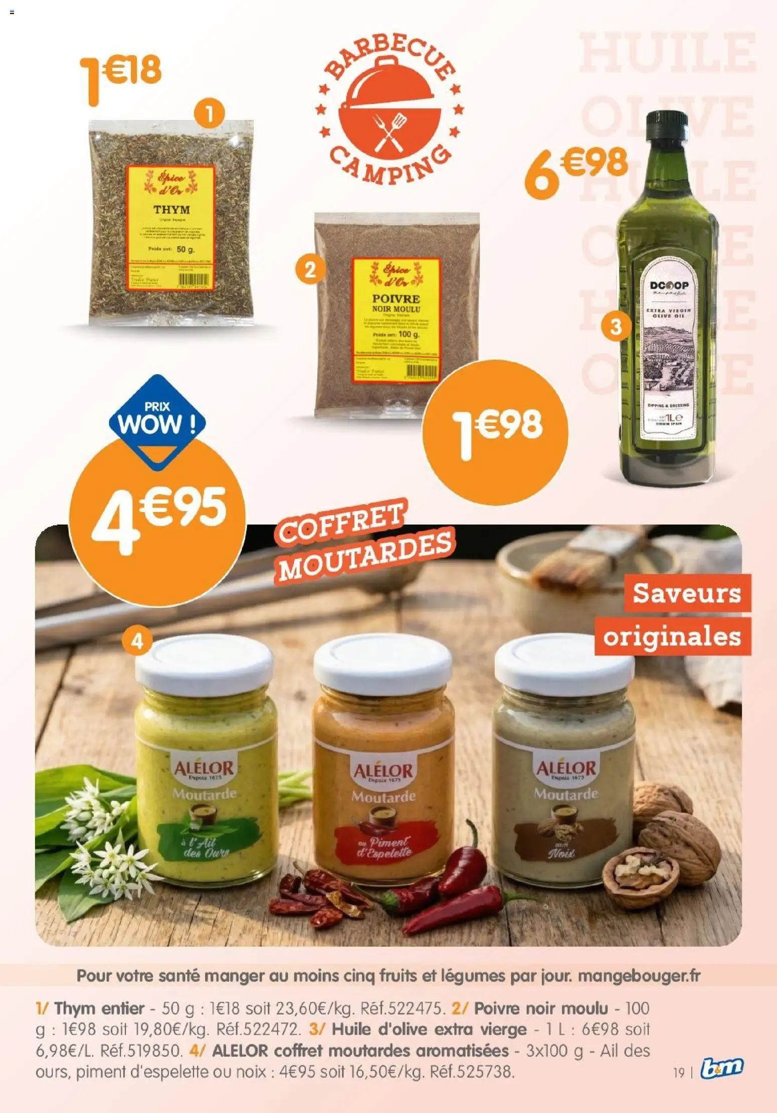 {H1} | Page: 19 | Produits: Olive, Poids, Ail, Piment d'espelette