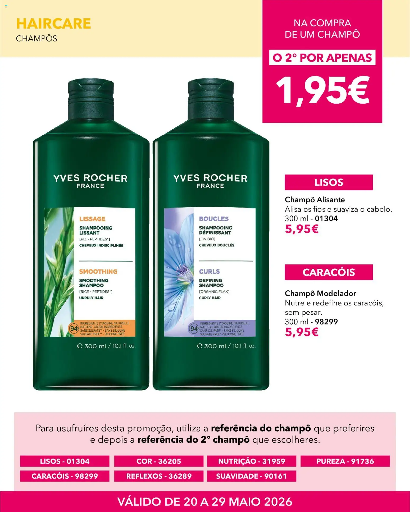 Yves Rocher Double the beauty │ válido de 20.05.2026 | Página: 8 | Produtos: Shampoo