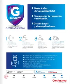 Vista previa Conforama folleto válido desde el 16.04.2026 | Página: 123 | Productos: Té, Teléfono