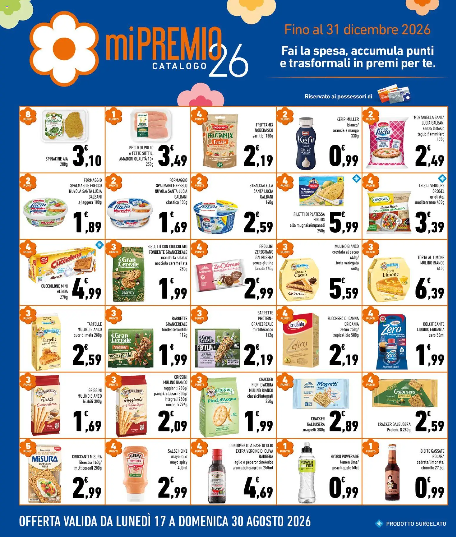 Volantino Conad del 19/08/2026 | Pagina: 6 | Prodotti: Senza glutine, Aglio, Torta, Fiori