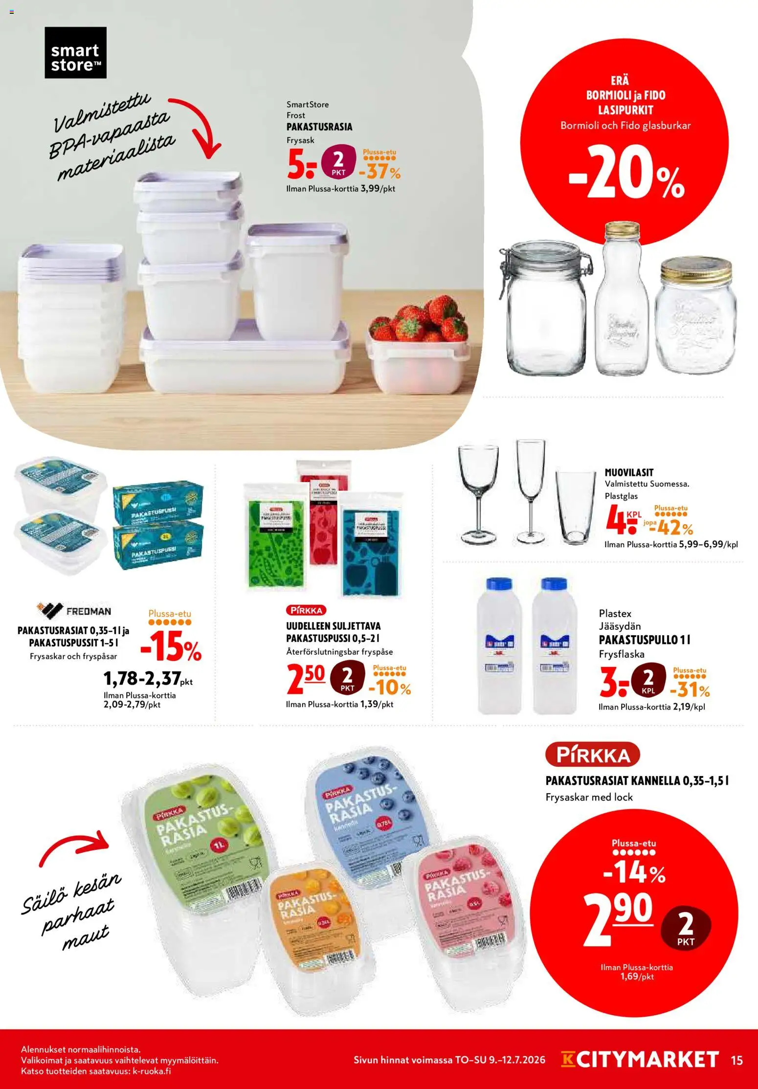 K-Citymarket tarjoukset – voimassa 09/07/2026 alkaen | Sivu: 15