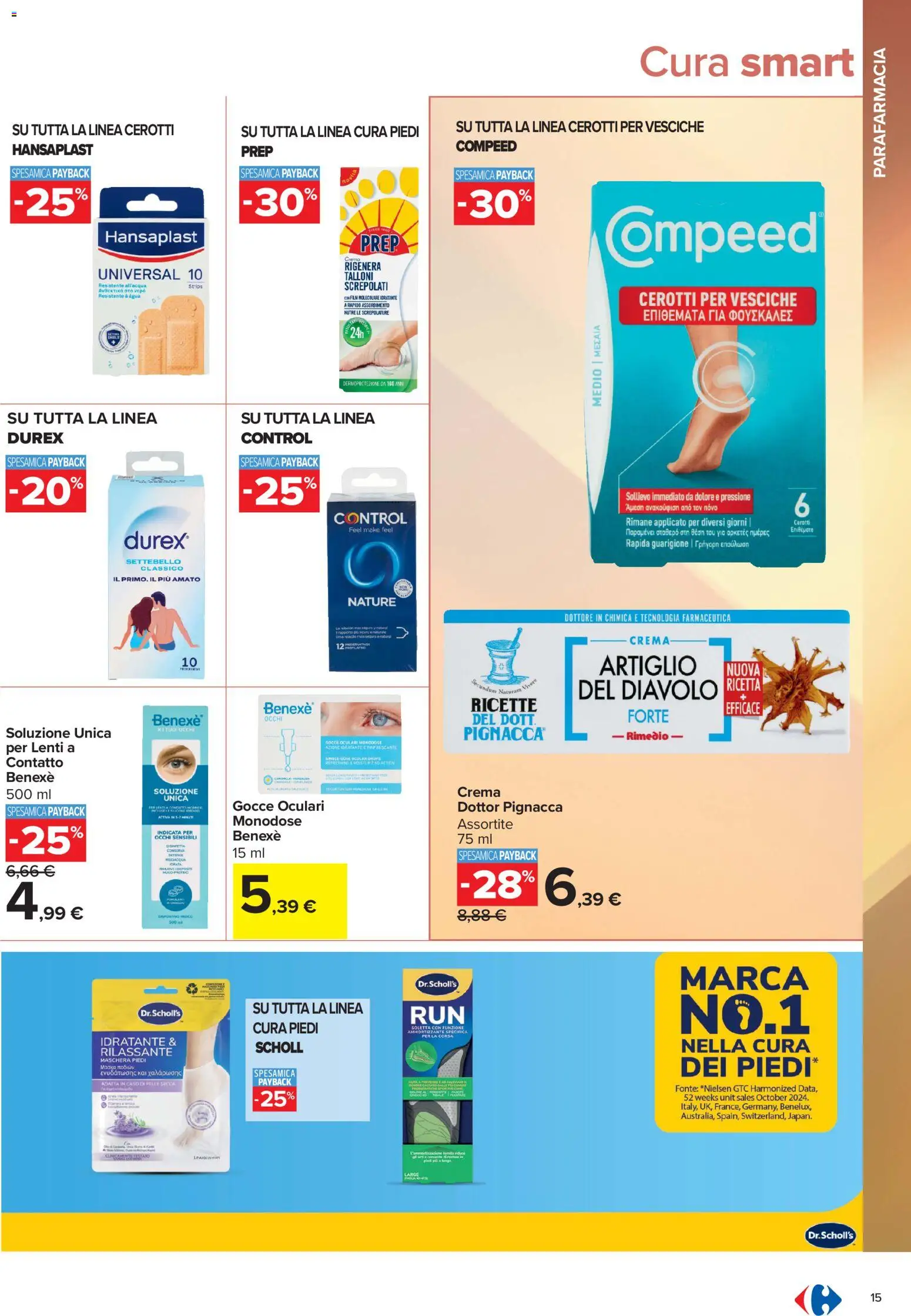 Volantino Carrefour del 10/07/2026 | Pagina: 15 | Prodotti: Crema, Maschera, Cerotti