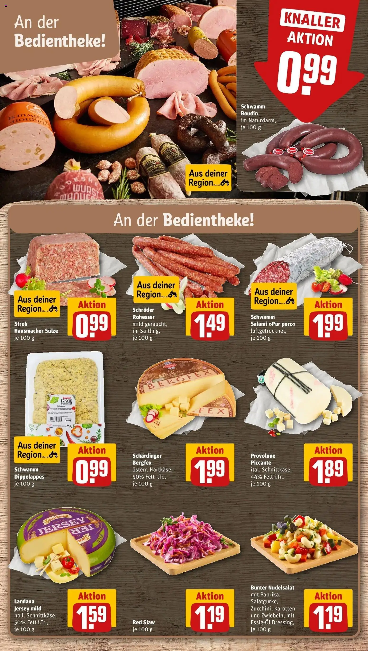 REWE Prospekt ab 19.10.2026 zum Blättern » Angebote | Seite: 13 | Produkte: Wurst, Salami