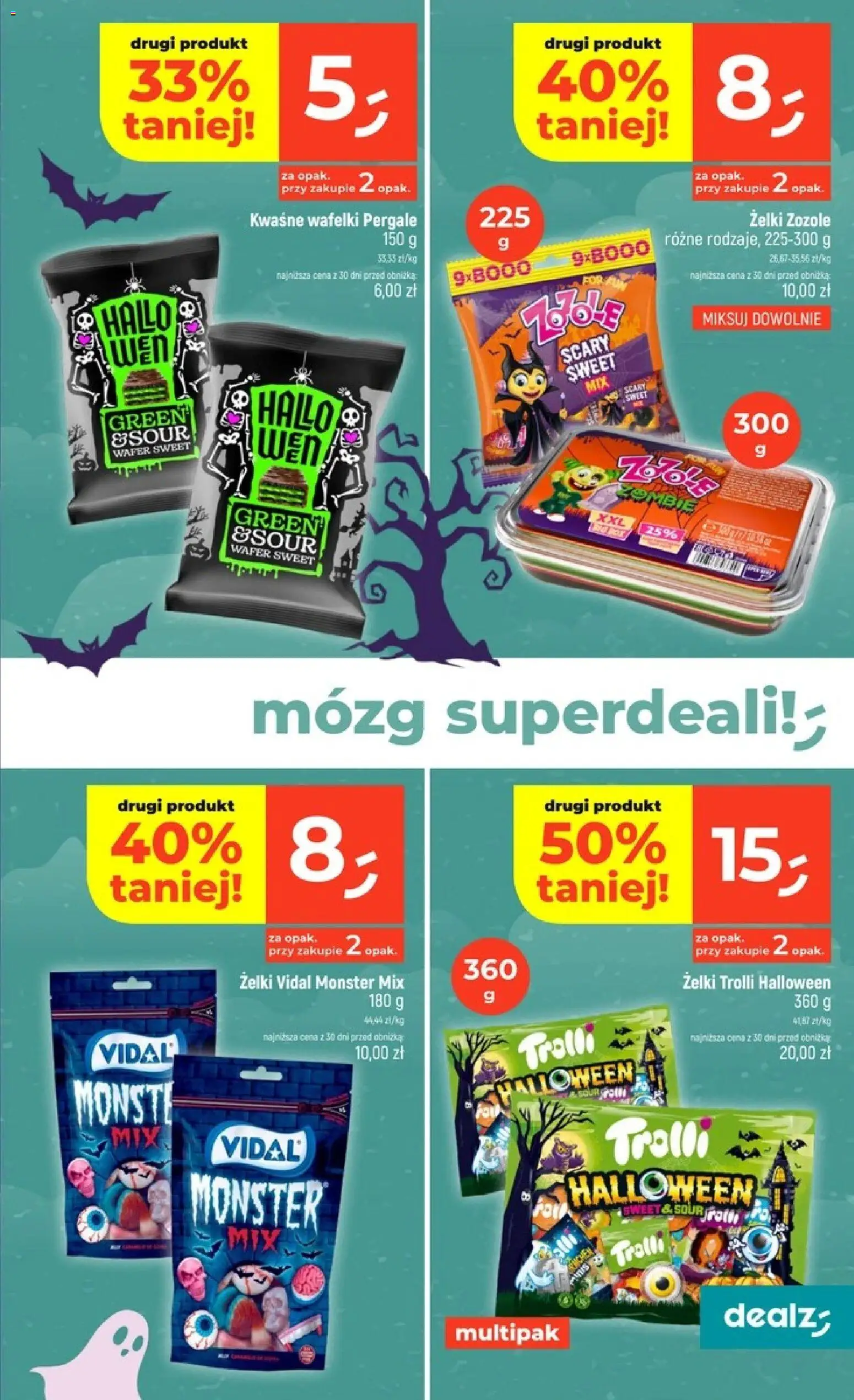 Dealz gazetka od 08.10.2026 | Strona: 13 | Produkty: Wafelki, Żelki