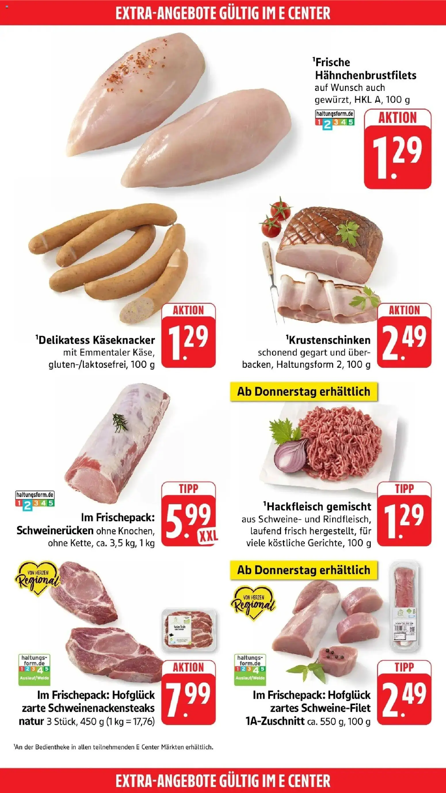 E center - E center: Wochenangebote – gültig ab 28.06.2026 | Seite: 46 | Produkte: Schweinefilet, Schweinerucken