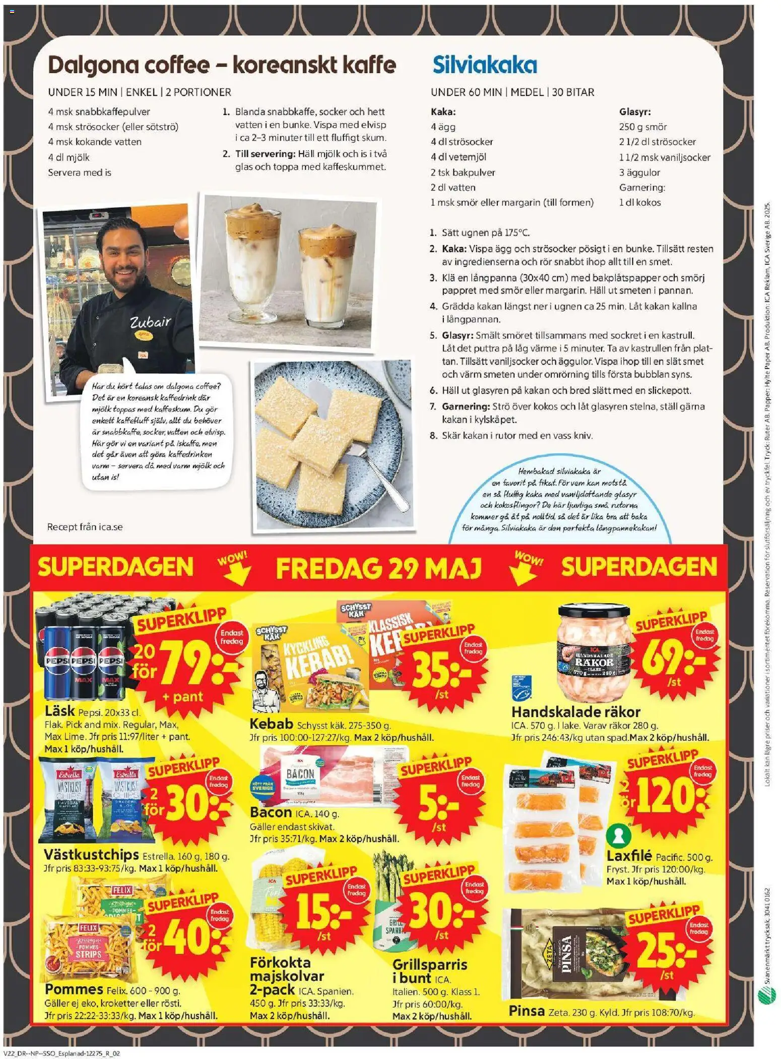 ICA Supermarket reklamblad aktuell från 25.05.2026 | Sida: 14