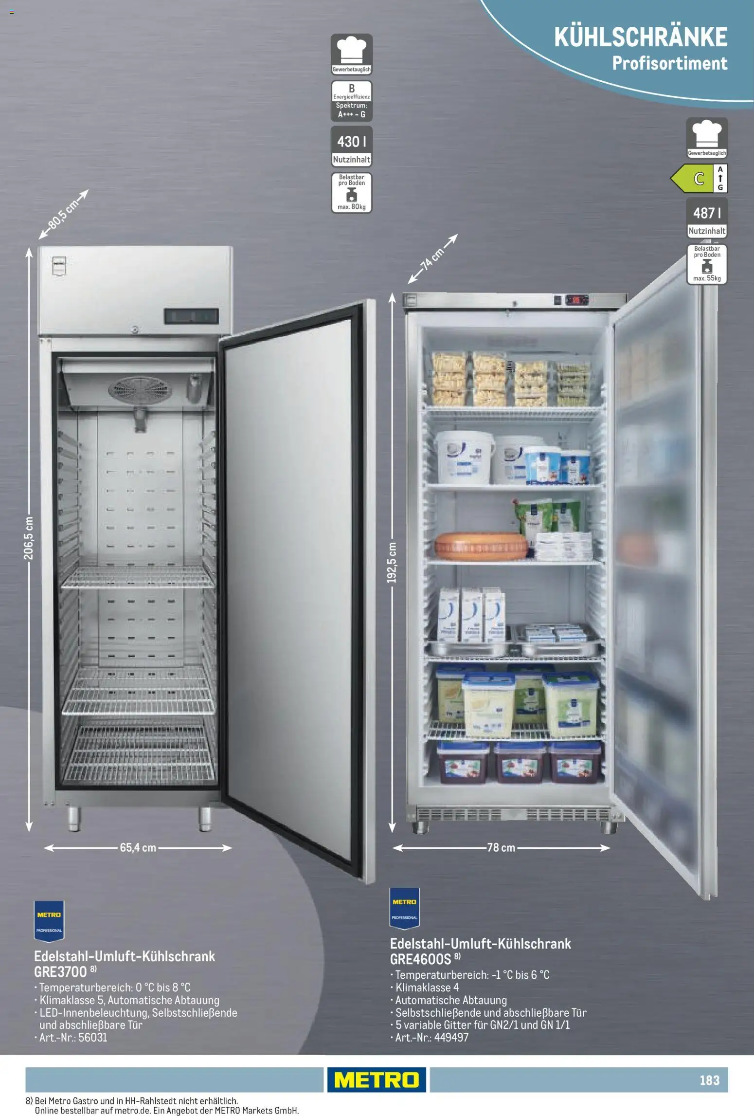 Metro Non Food Sortiment – gültig ab 15.06.2026 | Seite: 183 | Produkte: Tür