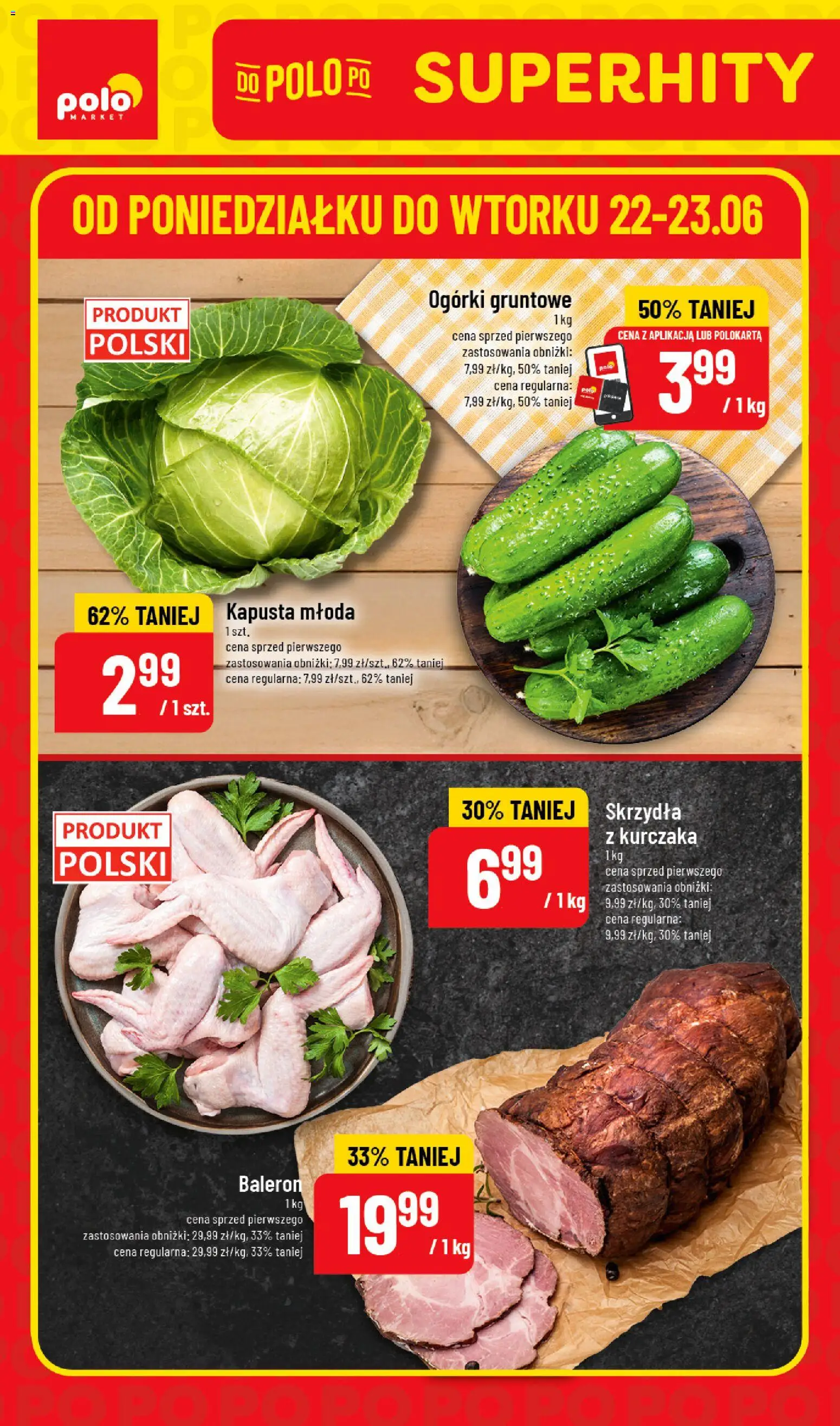 POLOmarket gazetka - Super Hity od 22.06.2026 | Strona: 1