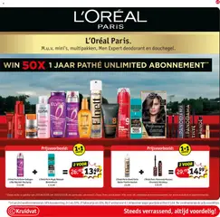 L'Oréal Paris Panorama Mascara Chromatic Bordeaux, Panorama Mascara Chromatic Bordeaux - Voorbeeld van een folder van Kruidvat, geldig van 28.04.2026 | Pagina: 47 | Producten: Deodorant, Haarlak, Kan, Mascara