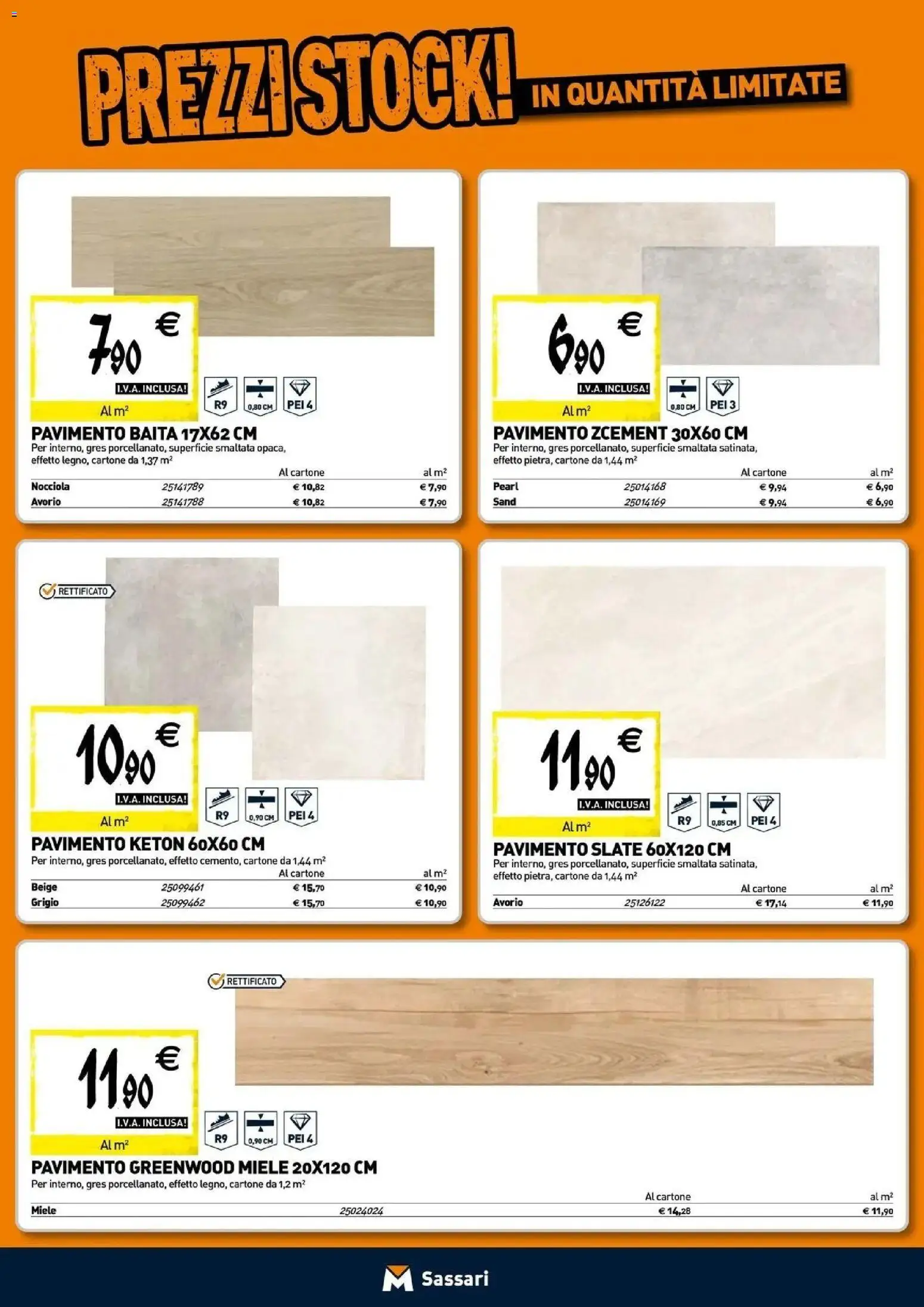 Nuovo TECNOMAT catalogo Sassari dal 24/09/2026 > offerte anteprima 🛍️ | Pagina: 13 | Prodotti: Pavimento, Miele