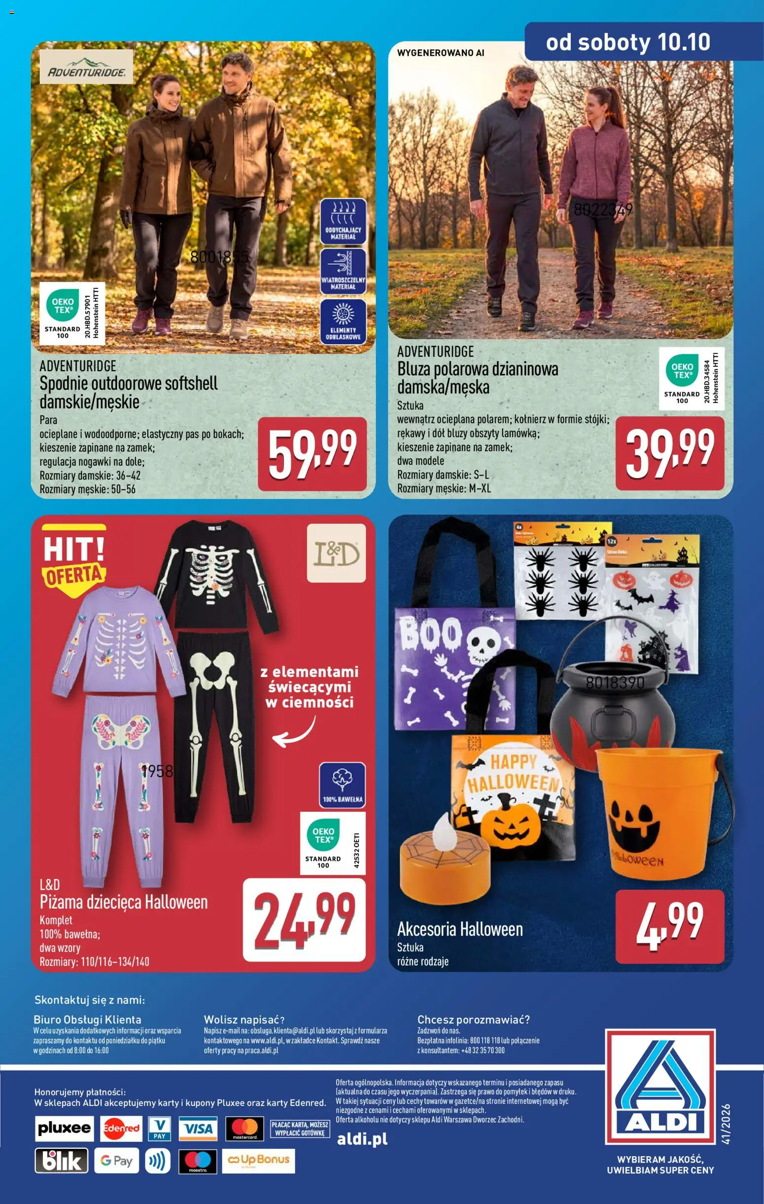 Aldi Polsko leták - Ostatnie sztuki w wybranych sklepach od 07.10.2026 | Strana: 16 | Produkty: Karty
