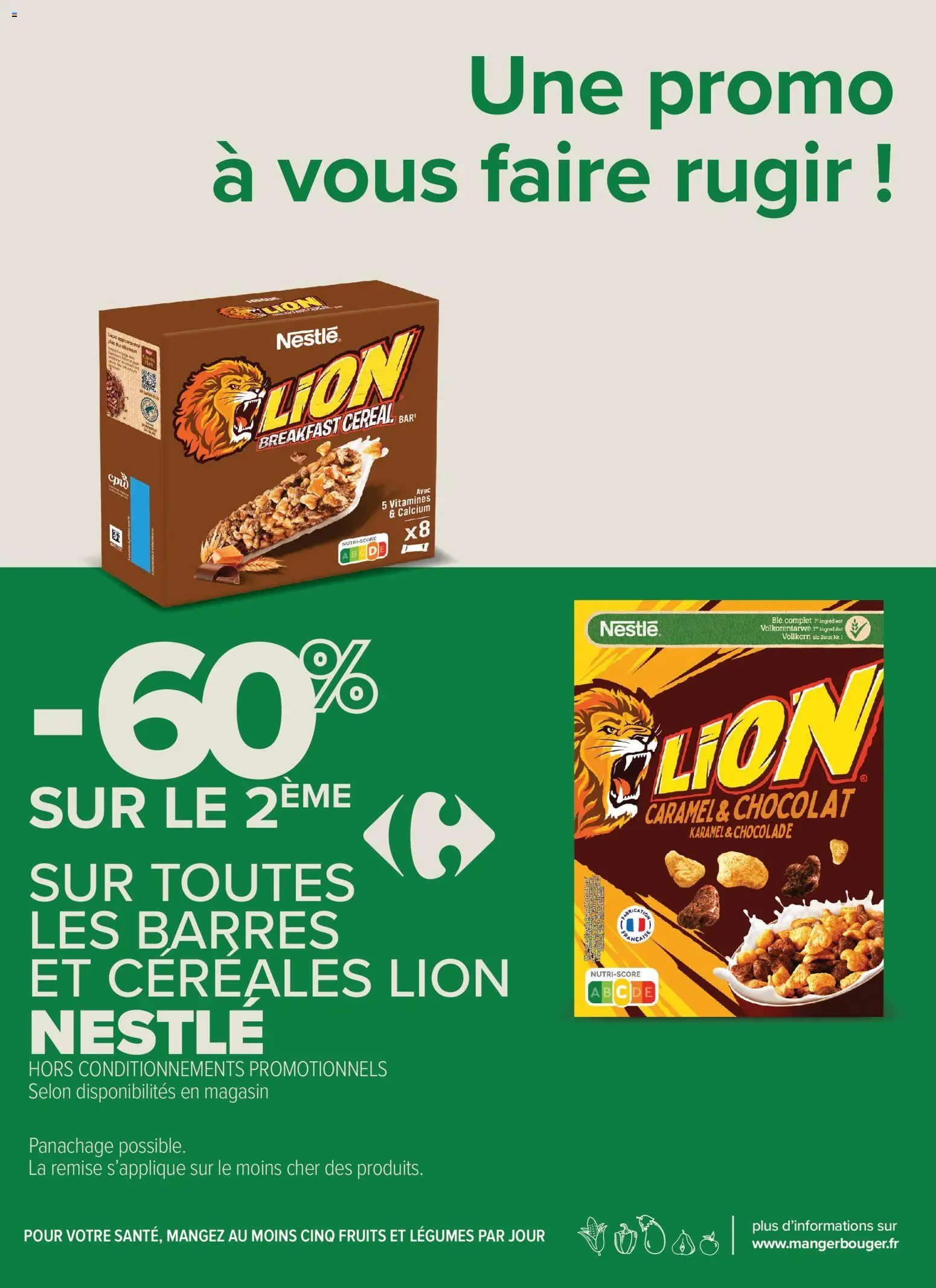 {H1} | Page: 5 | Produits: Fruits, Chocolat, Blé, Céréales