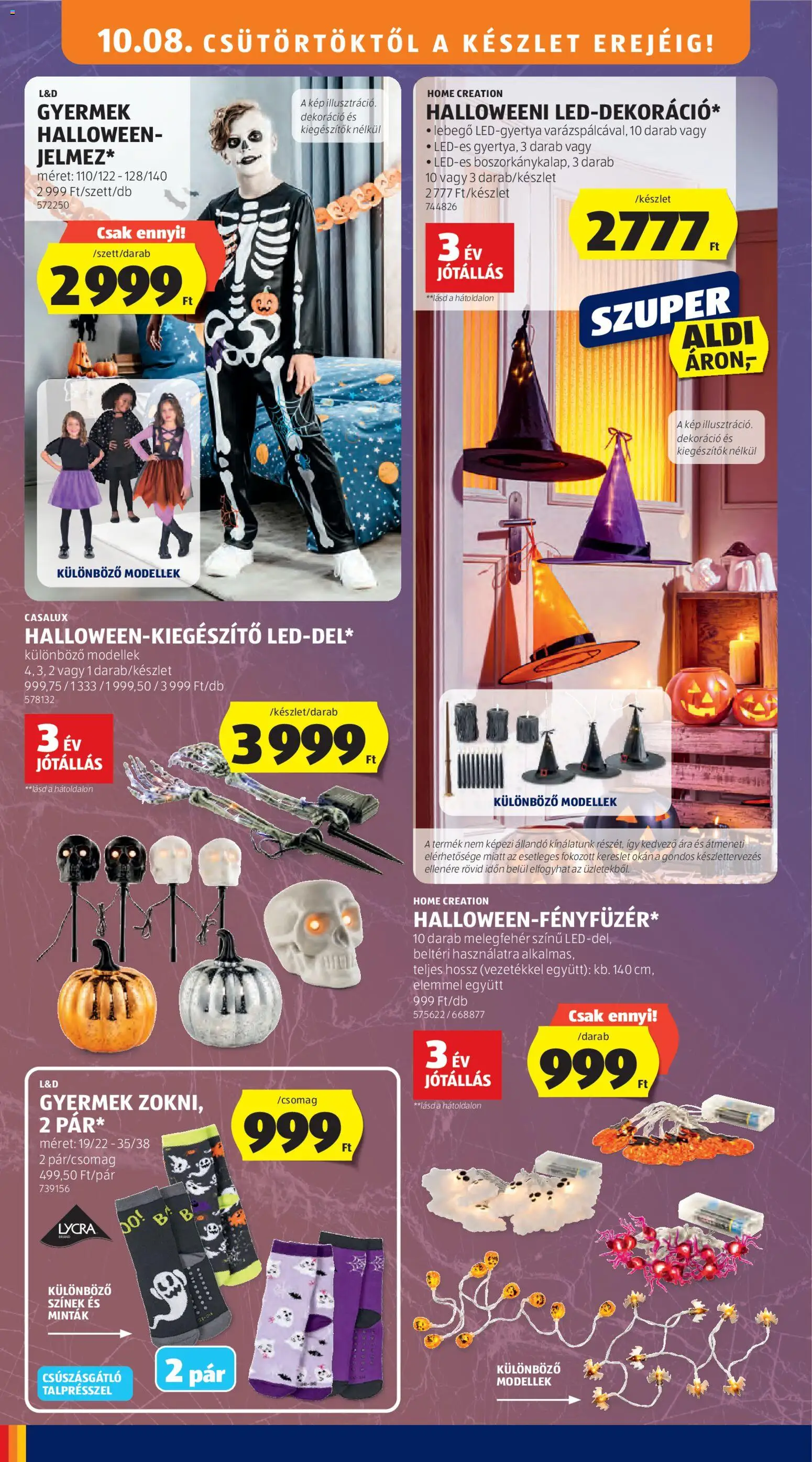 Aldi akciós ujság - amely érvényes a következő dátumtól: 2026.10.08. | Oldal: 38