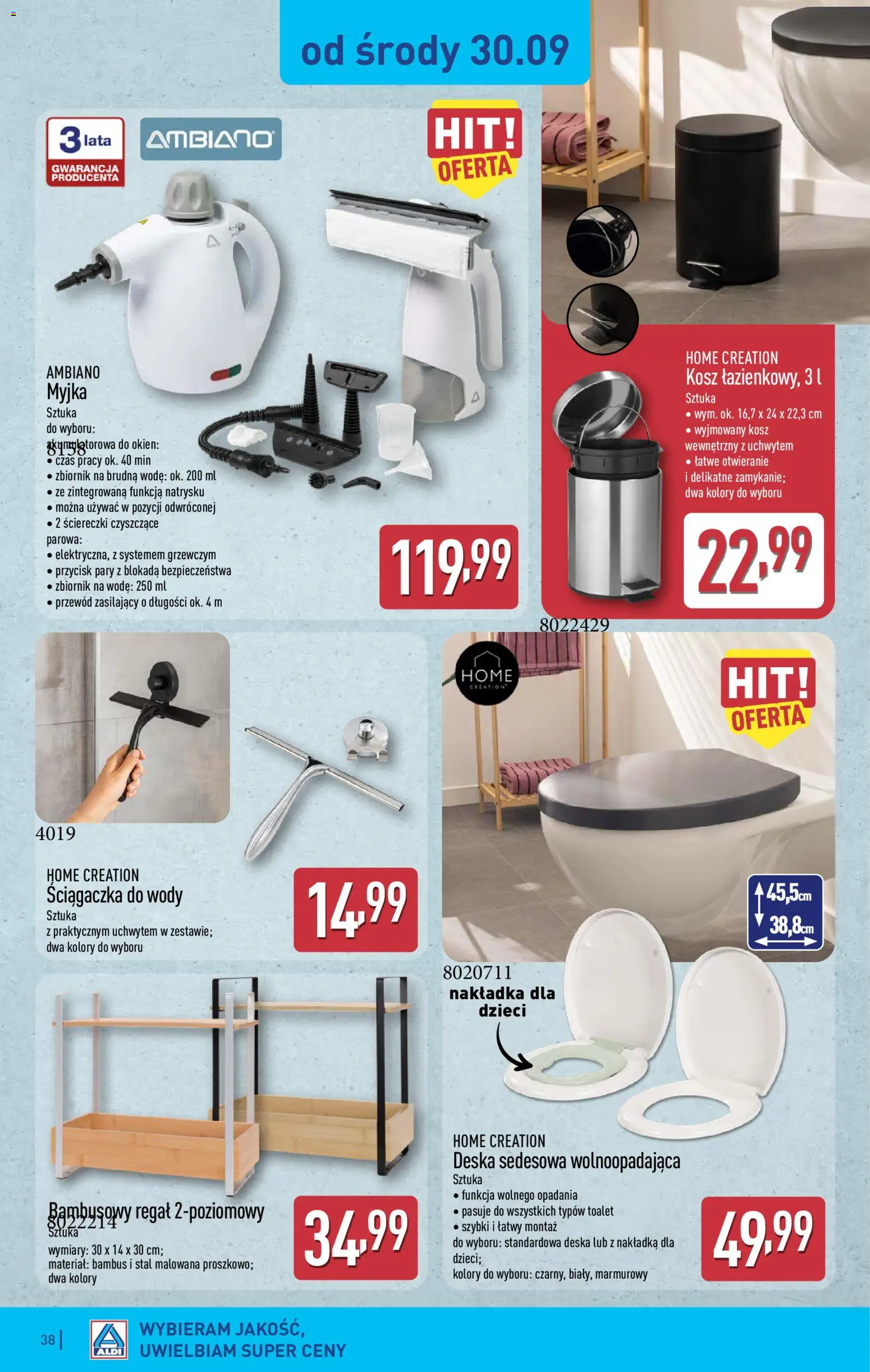 Aldi Polsko leták od 28.09.2026 | Strana: 38 | Produkty: Regál