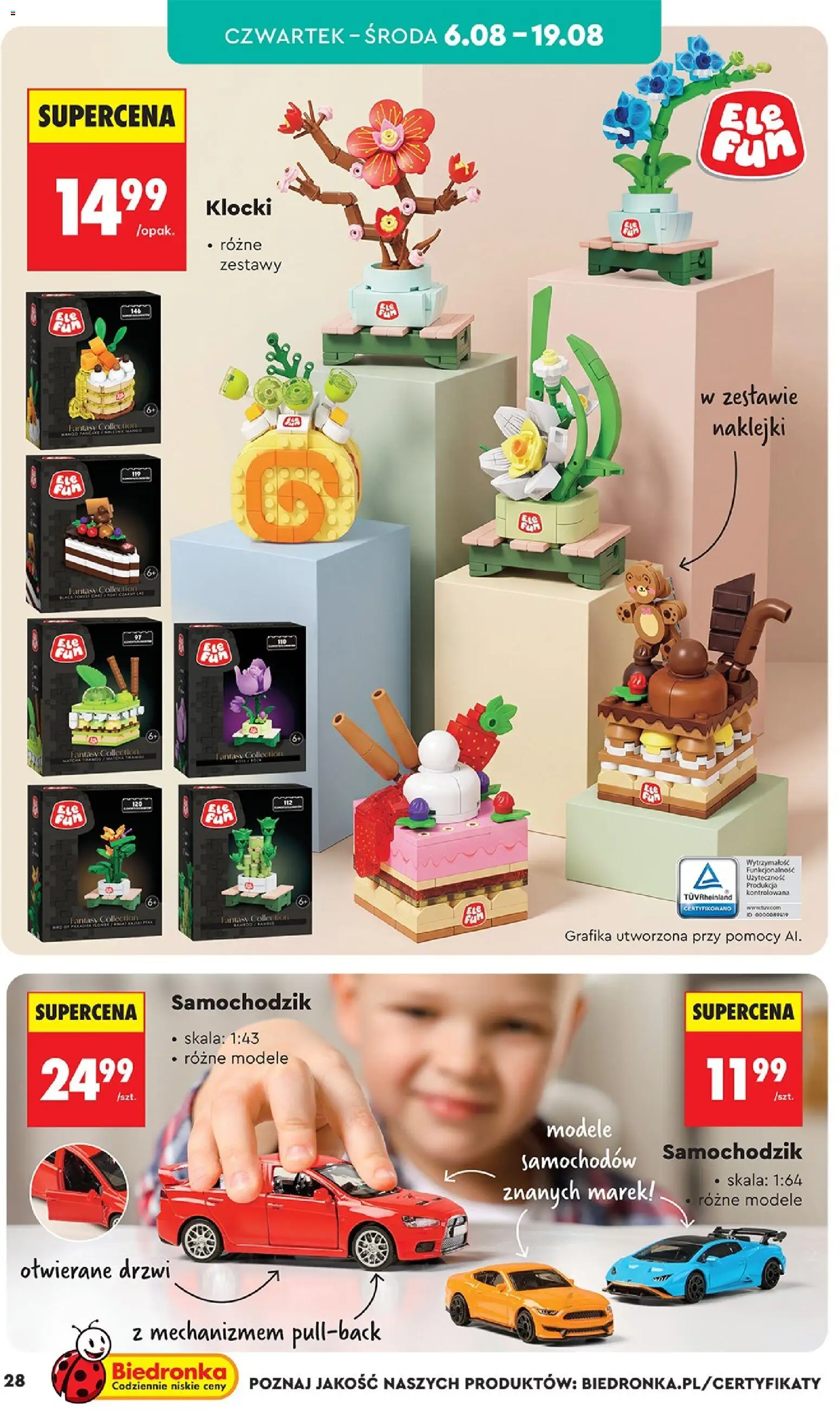 Biedronka gazetka - Hity i inspiracje od 03.08.2026 | Strona: 28