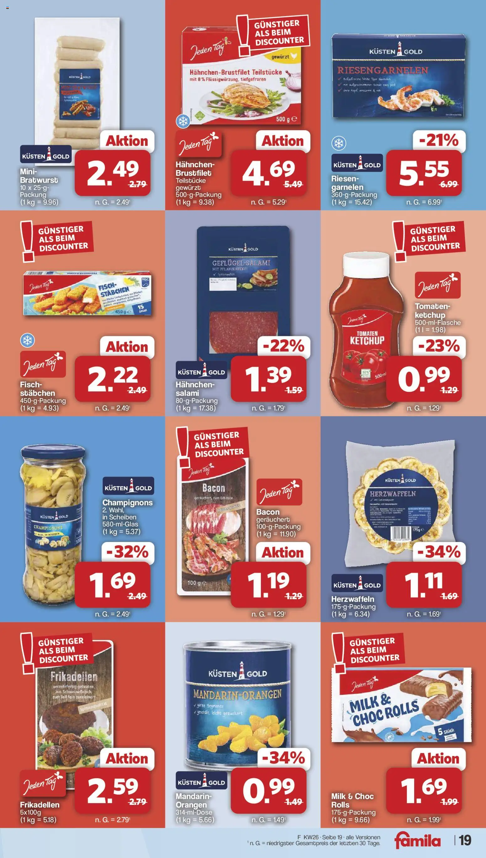 Famila Nordwest Prospekt – gültig ab 22.06.2026 | Seite: 19