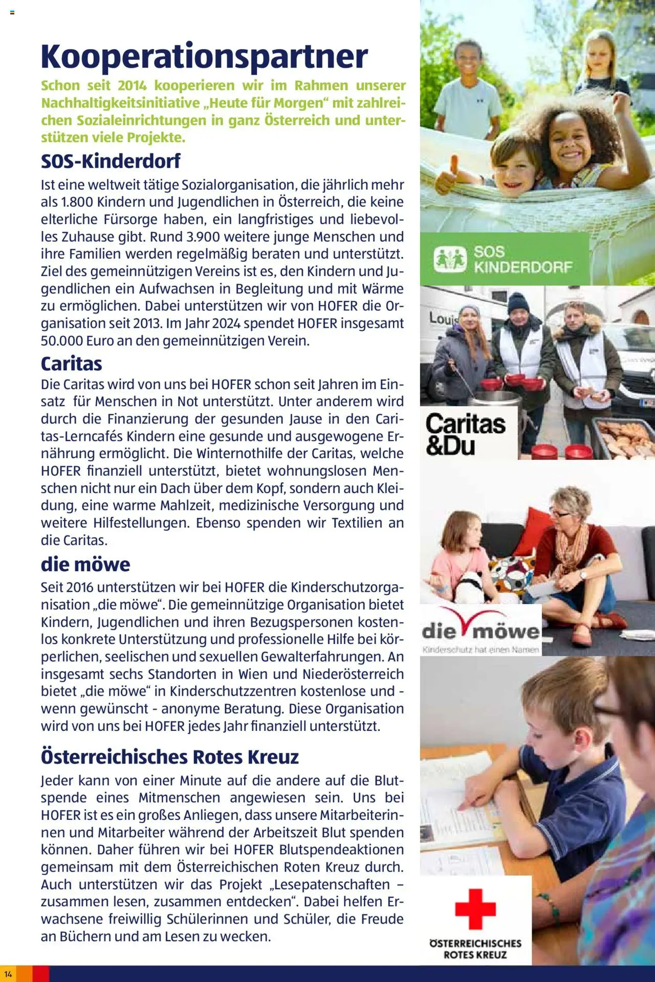 Hofer Heute für Morgen-Magazin gültig ab 02.10.2024 | Seite: 14