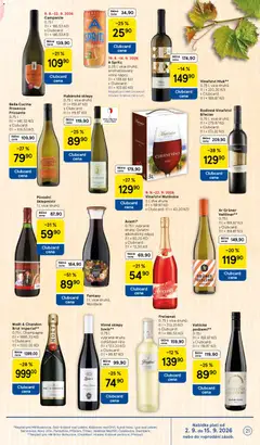 Náhled letáku Bella Cucina Prosecco Frizzante, 0,75 l od 09.09.2026 | Strana: 21 | Produkty: Sklepmistr, Habánské sklepy, Spritz, Moët & Chandon
