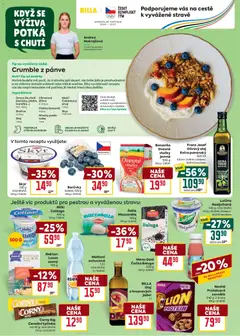 Náhled letáku Billa Velký leták od 15.07.2026 | Strana: 9 | Produkty: Olivový olej, Olej, Vločky, Losos