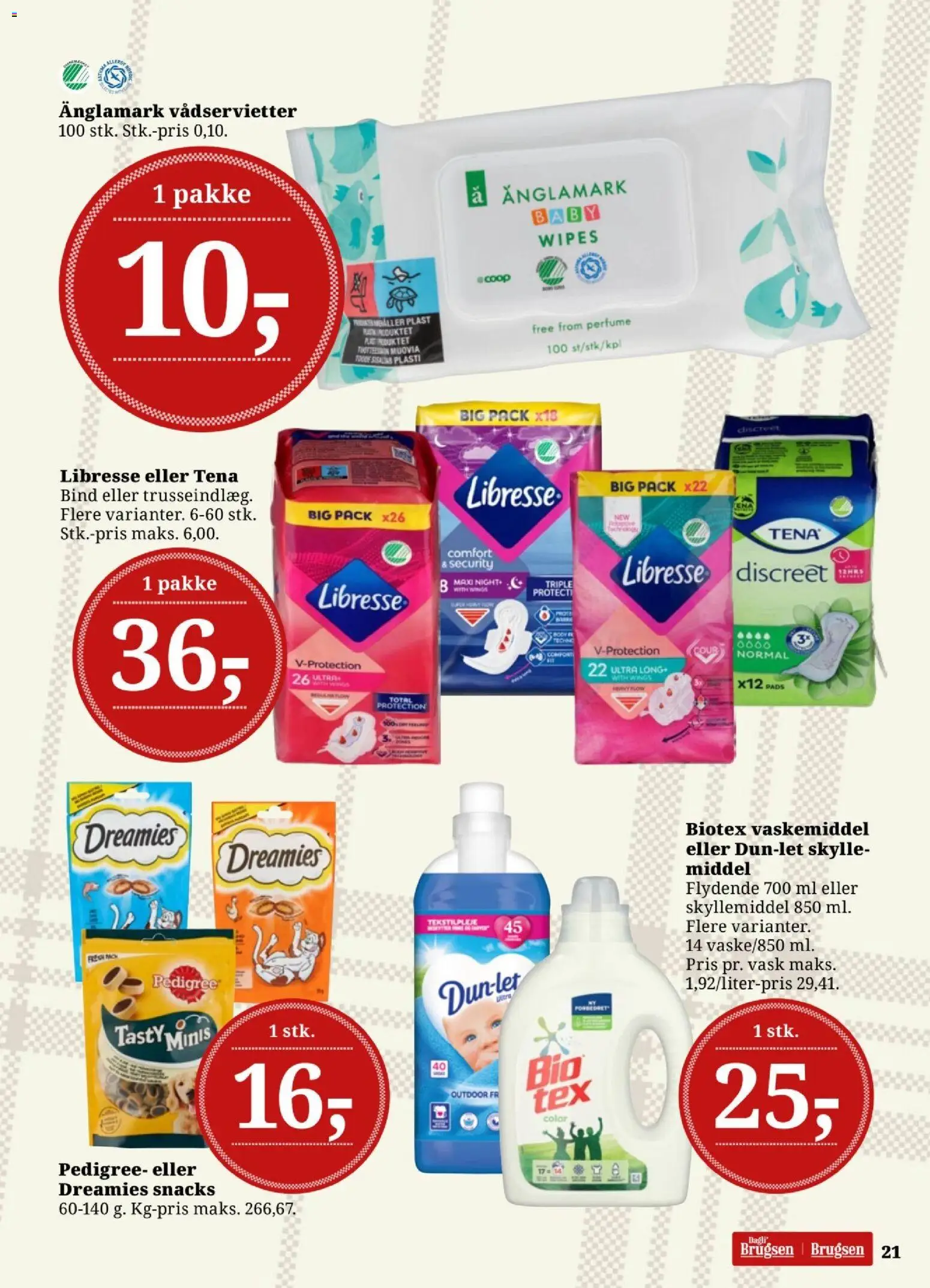 Dagli'Brugsen tilbudsavis – gyldig fra 23/10/2026 | Side: 23 | Produkter: Skyllemiddel, Snacks