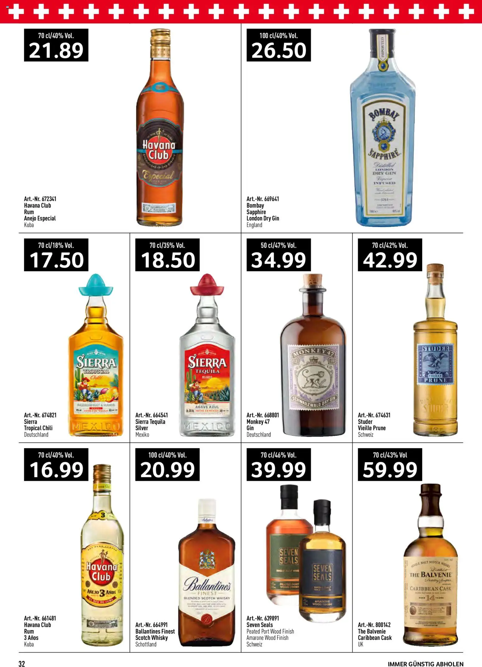 Prodega aktionen – gültig ab 27.07.2026 | Seite: 32 | Produkte: Ipod, Chili, Gin