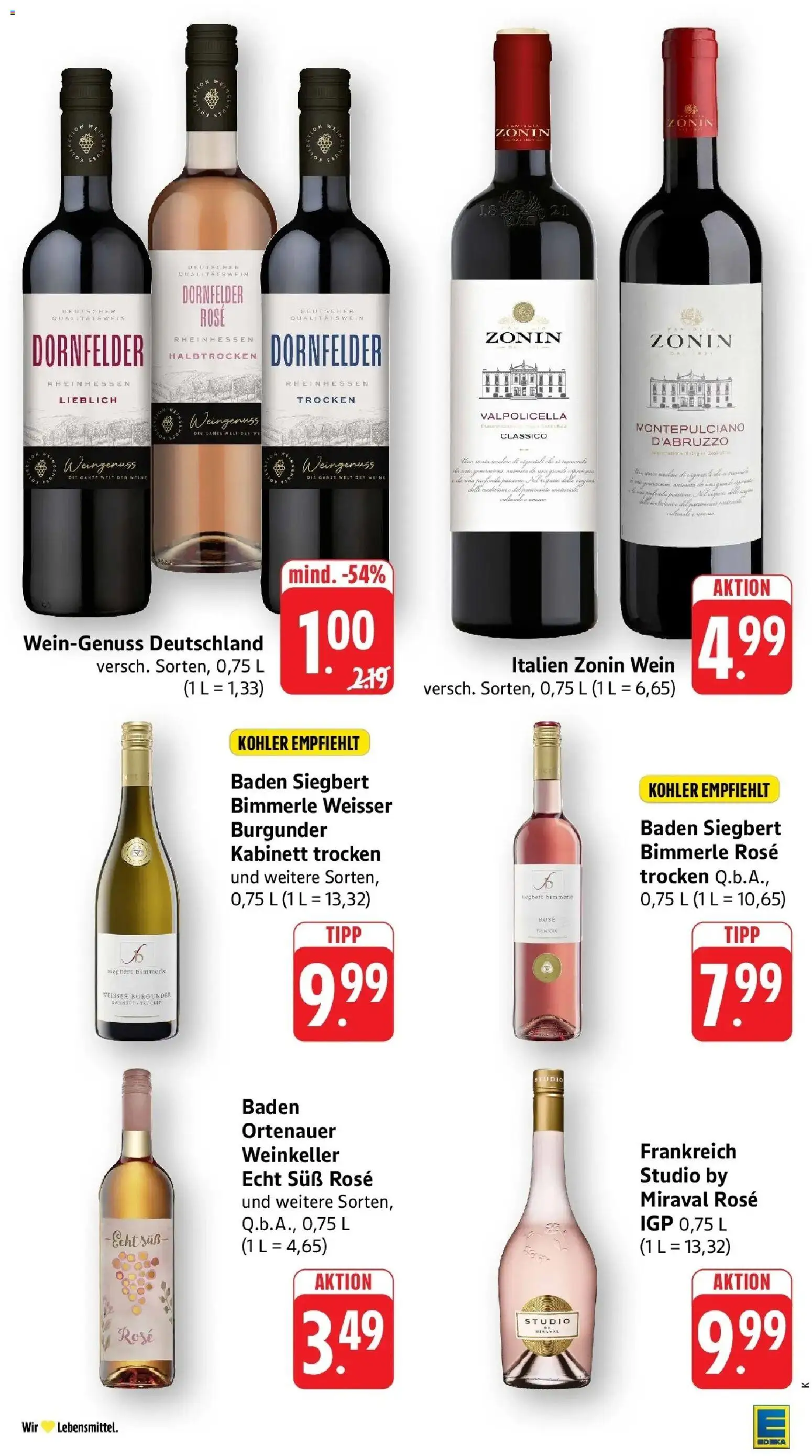 Edeka Prospekt Kehl (ab 07.09.2026) » Angebote Online | Seite: 30 | Produkte: Wein