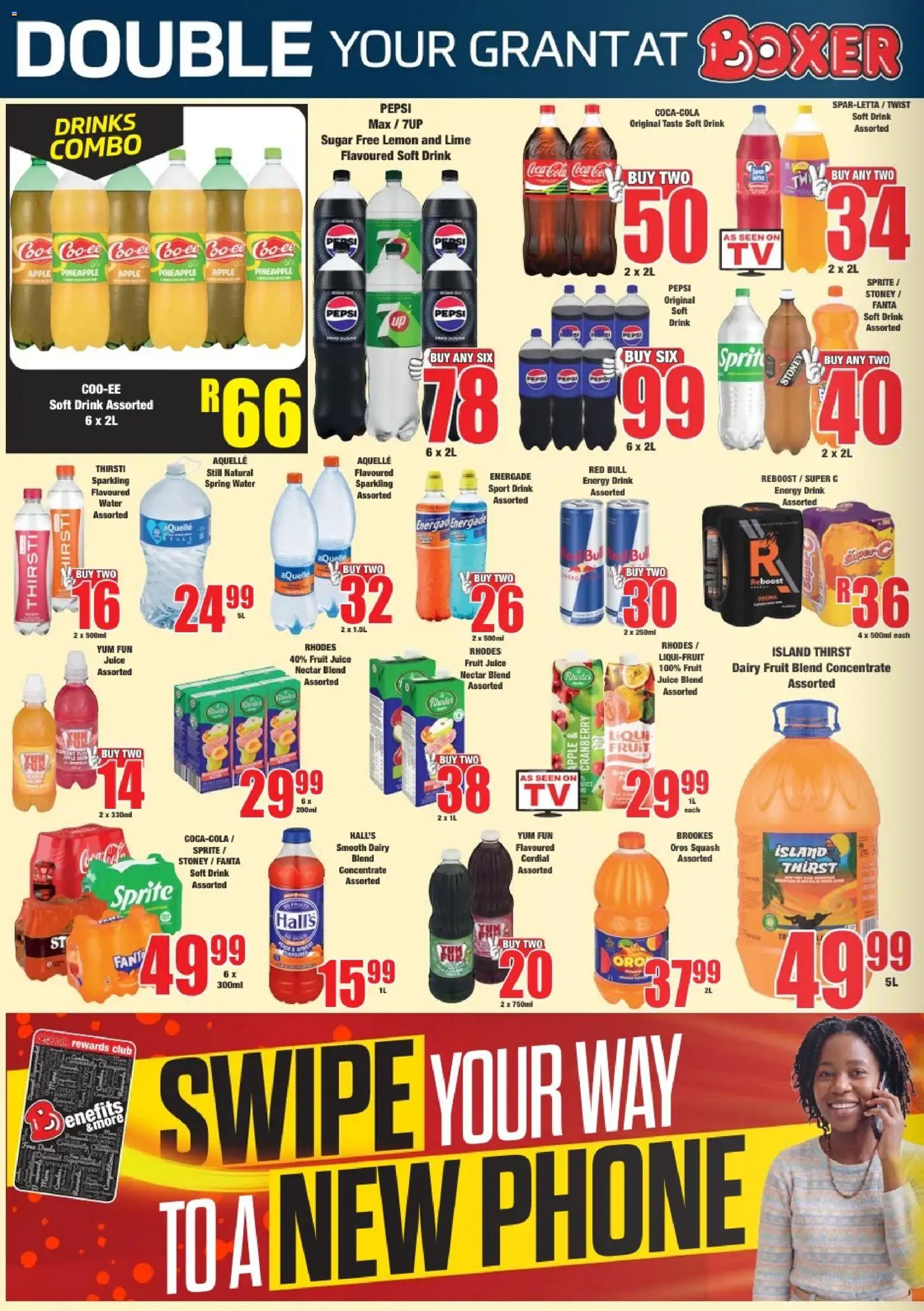New Boxer catalogue – valid from 22/10/2026 | Page: 6 | Products: Fanta, Stoney, Water, Fruit