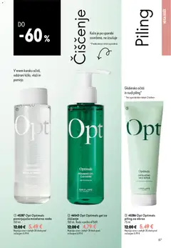Oriflame katalog akcije – veljaven od 15.07.2026 | Stran: 87 | Izdelki: Piling, Micelarna voda, Voda