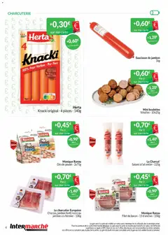 Monique Ranou Filet de bacon - 15 tranches - 150g, Monique Ranou Filet de bacon - 15 tranches - 150g - Voorbeeld van een folder van Intermarché, geldig van 01/10/2026 | Pagina: 4