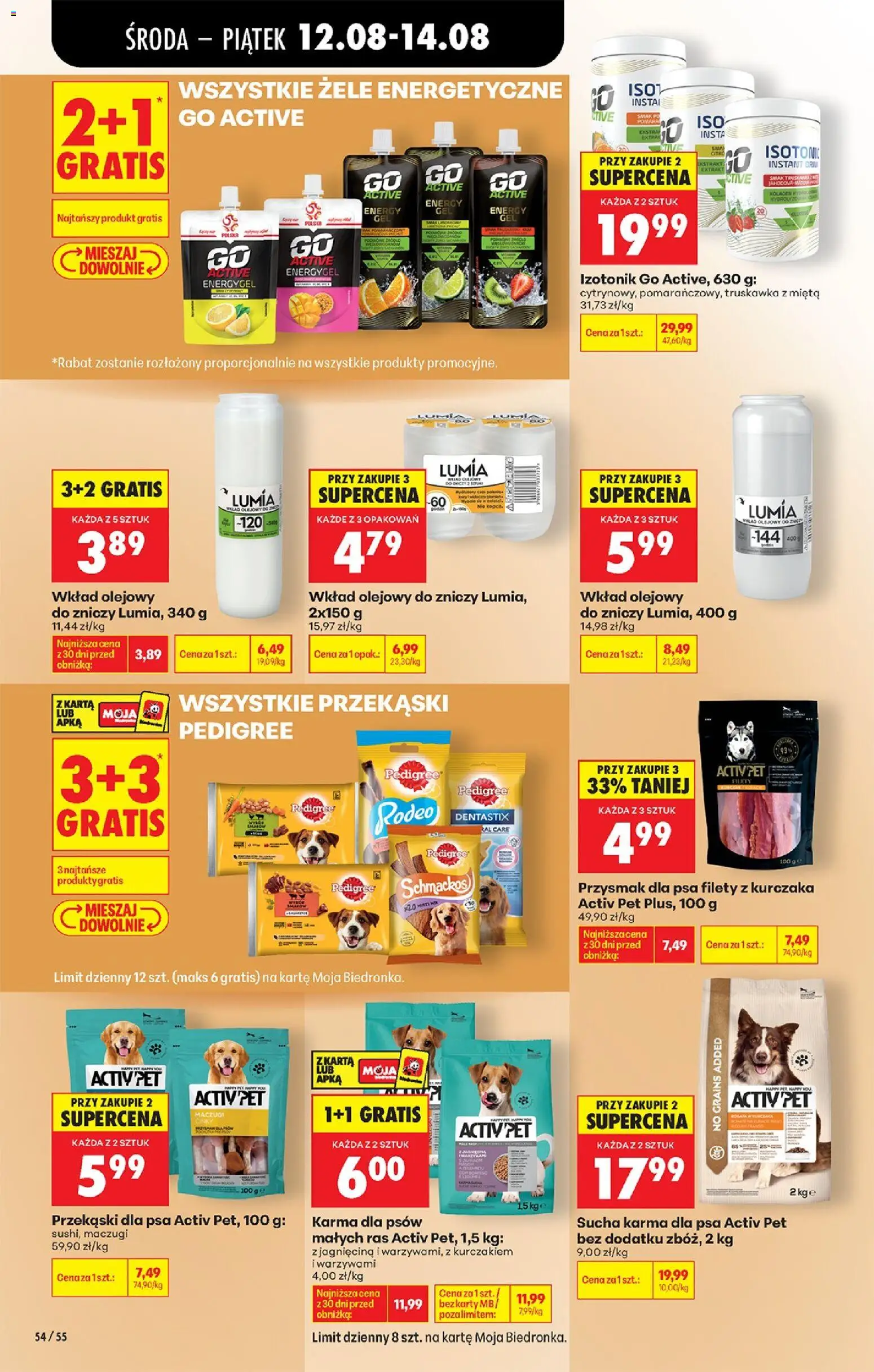 Biedronka gazetka od środy od 12.08.2026 | Strona: 78 | Produkty: Jagnięcina, Pedigree, Dentastix, Karma