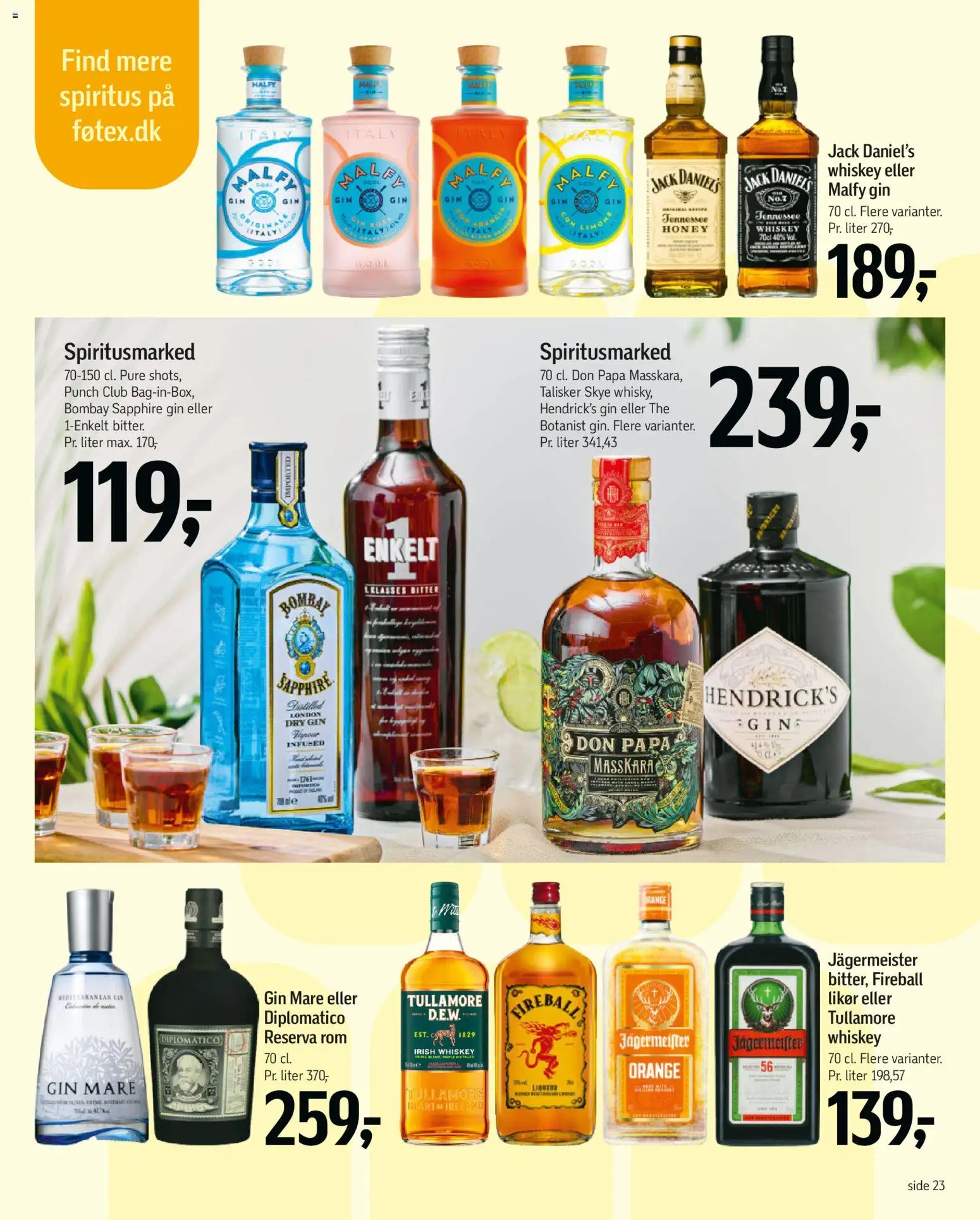 Føtex tilbudsavis – gyldig fra 29.05.2026 | Side: 53 | Produkter: Gin, Rom